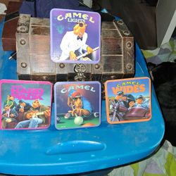 4 Classic Camel Coasters