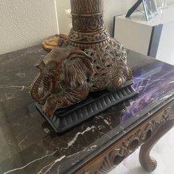 Elephant With Candle 