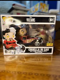 Cruella In Car Funko Pop