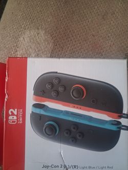 Nintendo Switch 2 Joy-Con 2 Light Blue / Light Red
