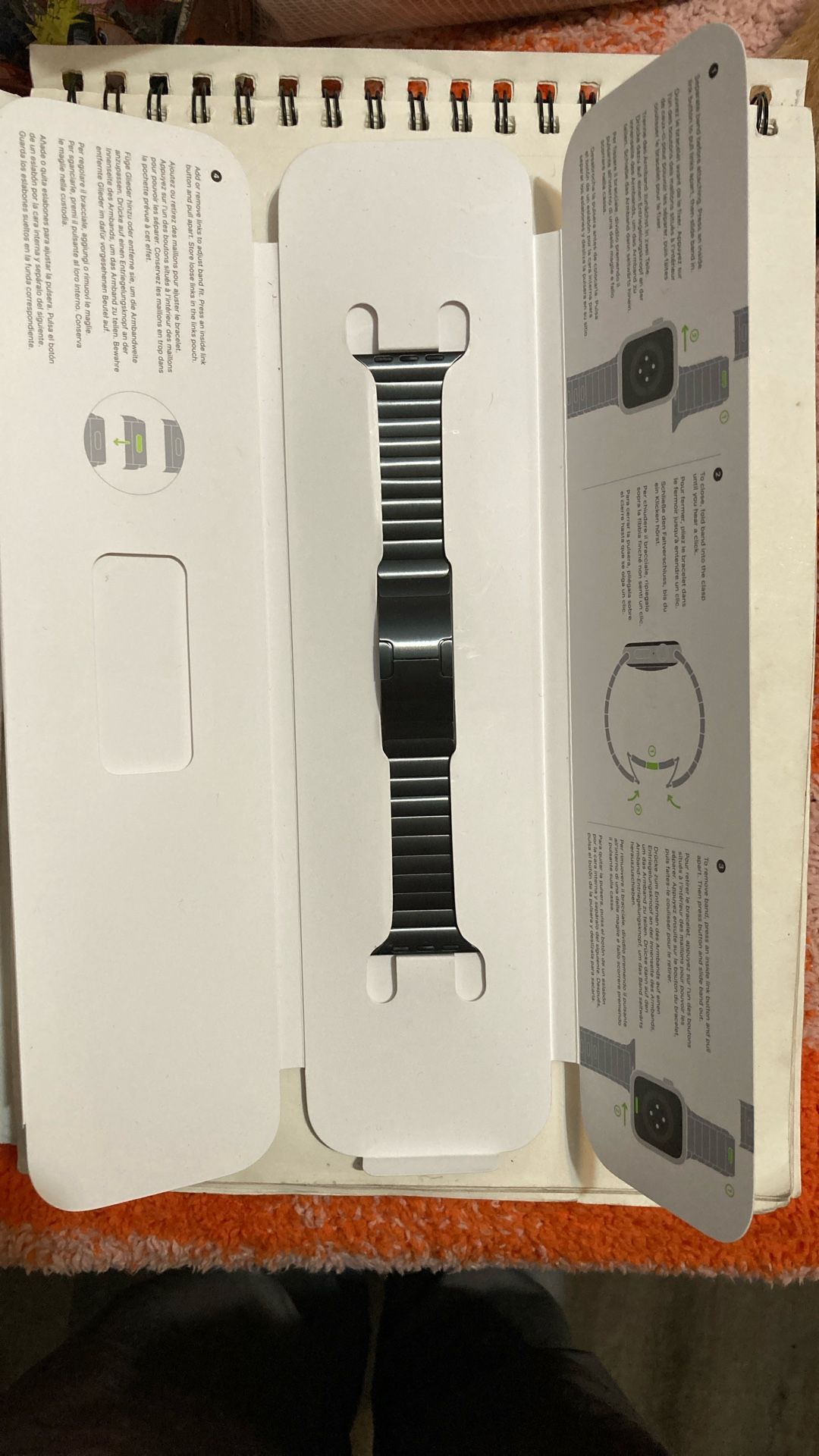 Apple Watch 38mm Space Black Link Bracelet 