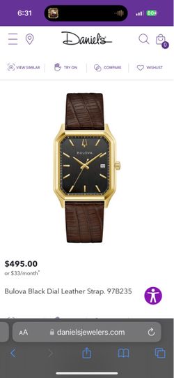 Selling watches that are brand new