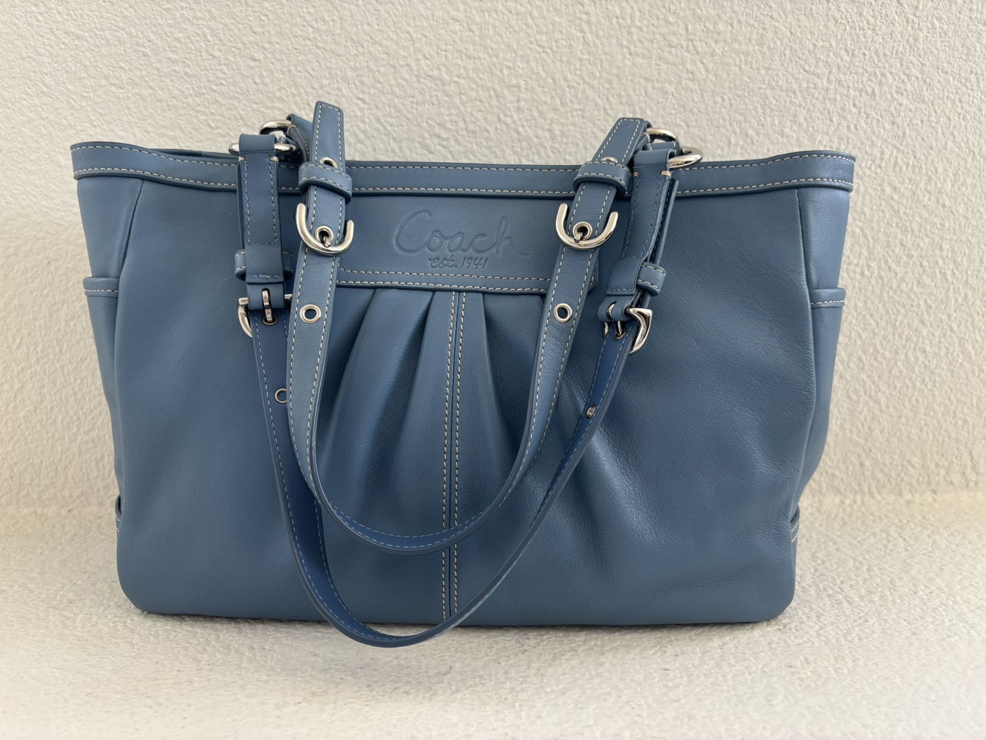  Blue Coach Purse 