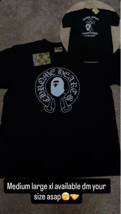 Chrome hearts x bape