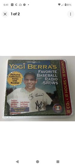 ,Yogi Berra's Favorite baseball radio sport collection (dvds)