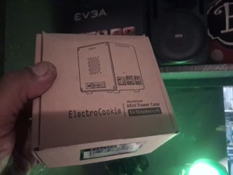 Mini Aluminum Tower Case With Led Cooling Fans