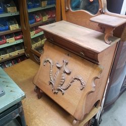 Antique Drop Front Secretary