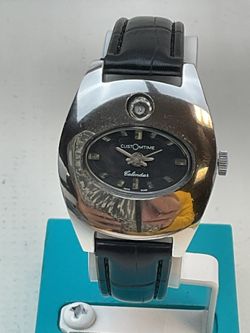 CustomTIme Swiss Mechanical Date Watch Vintage Retro 