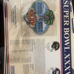 NFL Super bowl Patches