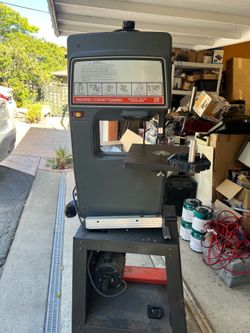 Band saw and sander