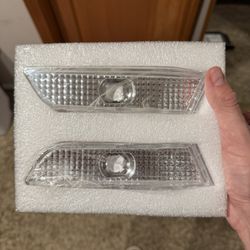 G35 Coupe Brand New Clear Side Markers 
