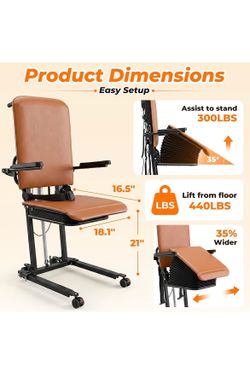 Electric Power Lift Chair for Elderly