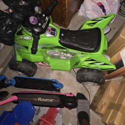 Kids Atv Barley Used