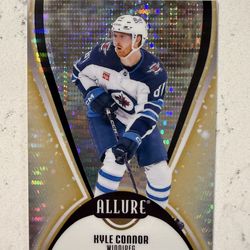 2025-26 25-26 Upper Deck Allure Kyle Connor #28 Gold Glitter Bomb #/199