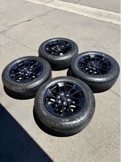 20” Toyota Tundra OEM TRD Wheels and Tires