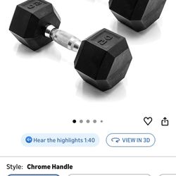 Barbell / Dumbbells 20 Lbs. 