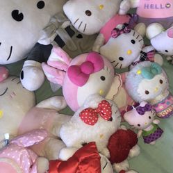 Hello Kitty Plushies