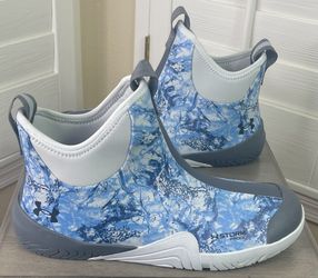 Under Armour UA Shoreman Water Camo Print Fishing Deck Shoes - (contact info removed) 025 - Men’s Size 10.5 - New