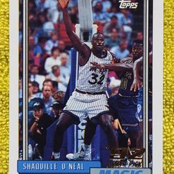 Shaquille O'Neal 92 Draft Rookie Card #362 
