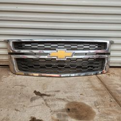 OEM 2016-2018 Chevy Silverado 1500 Chrome Grill - Part #(contact info removed)2