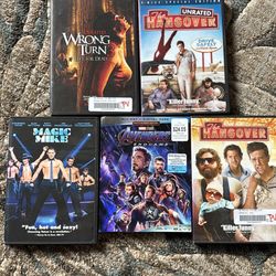 DVD/1 Blu Ray Lot