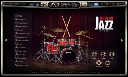 Addictive Drums 2 Vst Music Plug Jazz Rock Metal Acoustiq Electric Mac Win