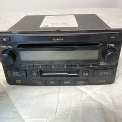 Toyota Highlander 2004-2007 Car Radio CD Cassette 