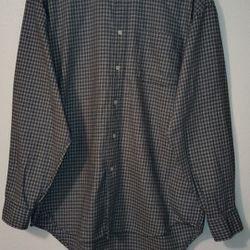 Banana Republic Plaid Long Sleeve Button Up Shirt 