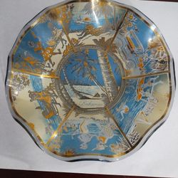 Vintage Bahama Melody Ruffle Candy Dish