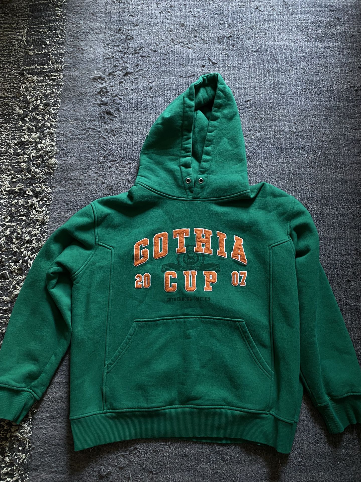 Gothia Cup 2007 green hoodie
