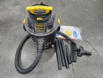 STANLEY Shop Vac SL18115P, 5 Gallon  Wet Dry Vacuums, Blower 3 in 1 Functions 15' Cleaning Range