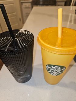 Starbucks cups