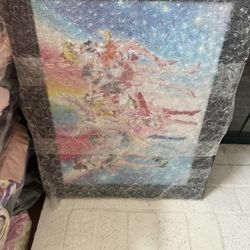 Sailor Moon Puzzle Framed