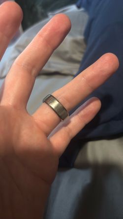 Titanium Beveled Edged Ring