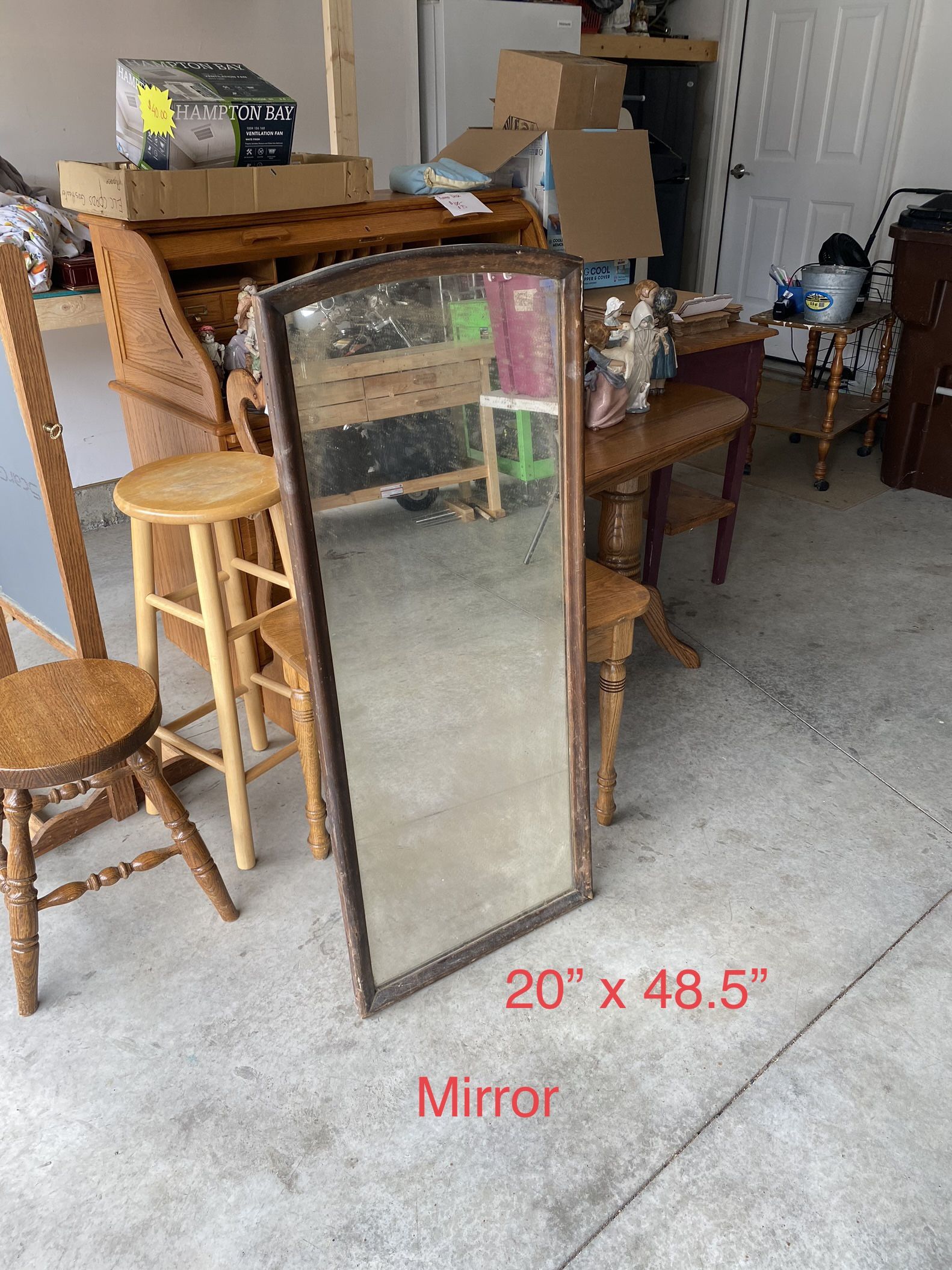 Antique Mirror - 20” x 48.5”