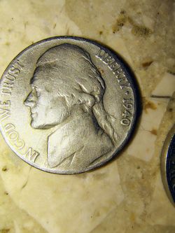 1940 Nickel 