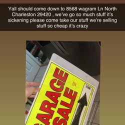 YARD/GARAGE SALE MAY 24-25 8am-3pm