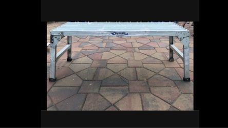 Werner Pro Linking Platform Aluminum Adjustable