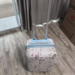 Disney Princess Animators Collection Small Rolling Luggage For Kids.