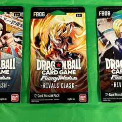 🔥 Dragon Ball  Card Game-rivals clash – Sealed Booster Packs!