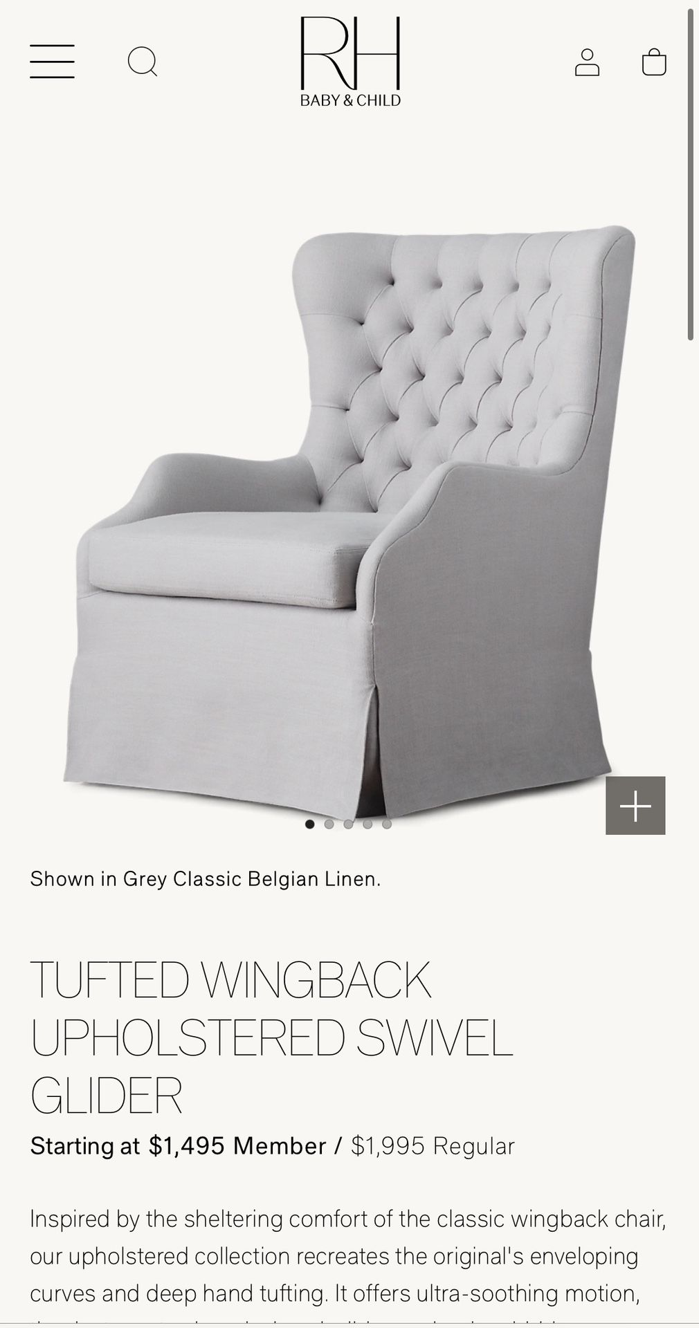 Restoration Hardware Chair