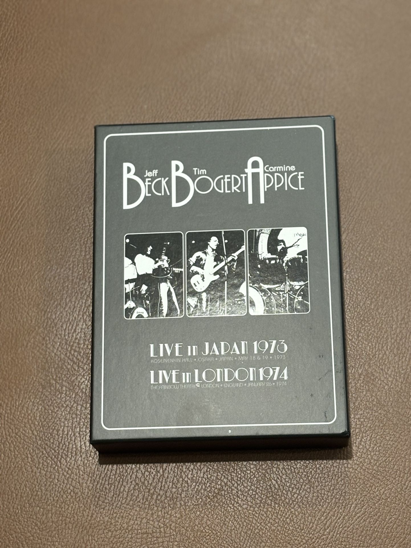 Jeff Beck, Tim Bogert, Carmine Appice - Live In Japan 1973 & London 1974 (4-CD Box Set)