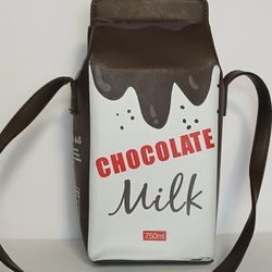 Chocolate Milk Crossbody Bag  Women Handbag