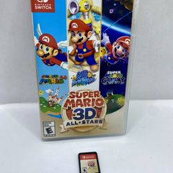 Super Mario 3D All-Stars Nintendo Switch US Version All Stars Switch CIB RARE