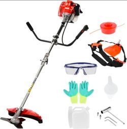 Gas Weed Eater 52cc 2-Stroke 2 in 1 Multi-Functional Petrol Hedge Trimmer