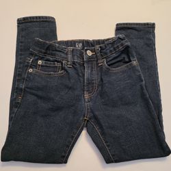 GAP Kids Jeans 7 Regular Stretch Skinny  Dark Wash Denim 