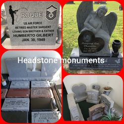 Headstone monuments