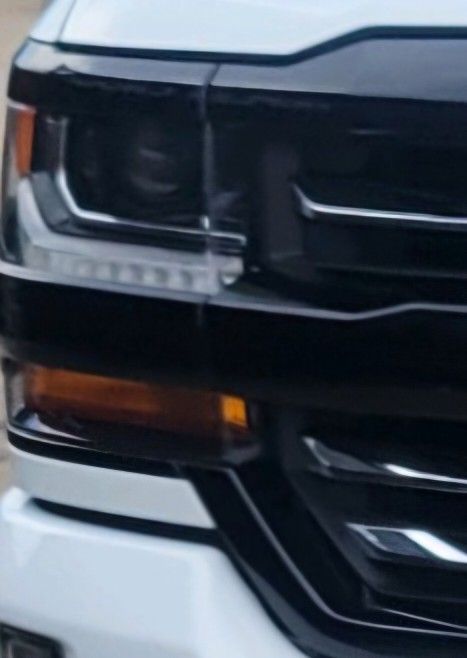 2016-19 Silverado 1500 Brand new passenger headlight, painted primed from the factory gloss black. Headlamp