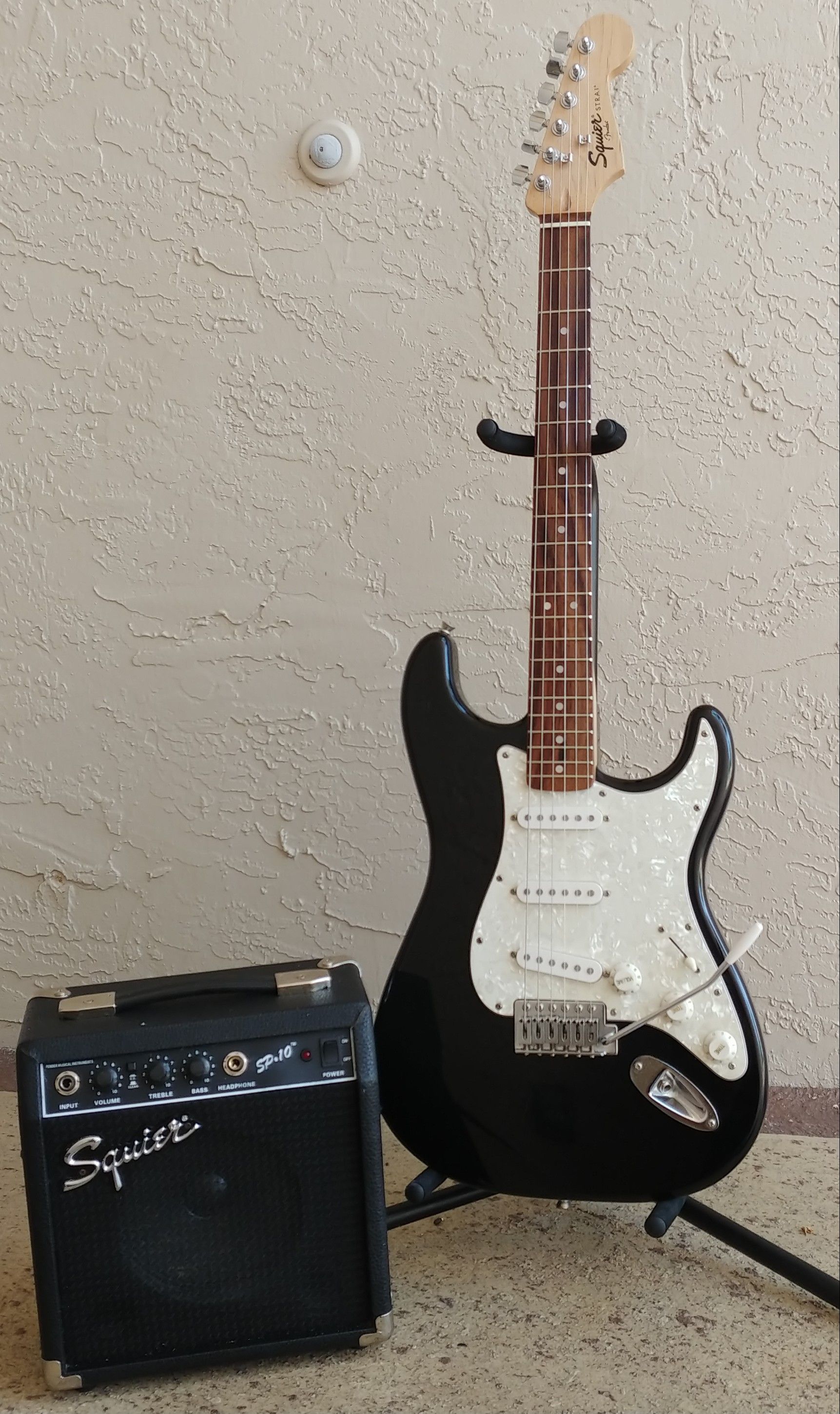 Electric Guitar Combo Package with SP-10 Practice Amp