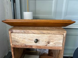 West Elm floating shelf 2’